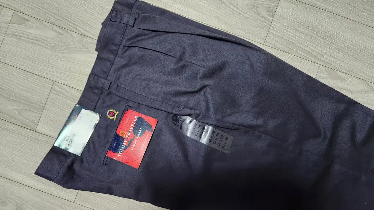 New Tommy Hilfiger Navy Cotton Trousers Big Size 40x30 @Negociable