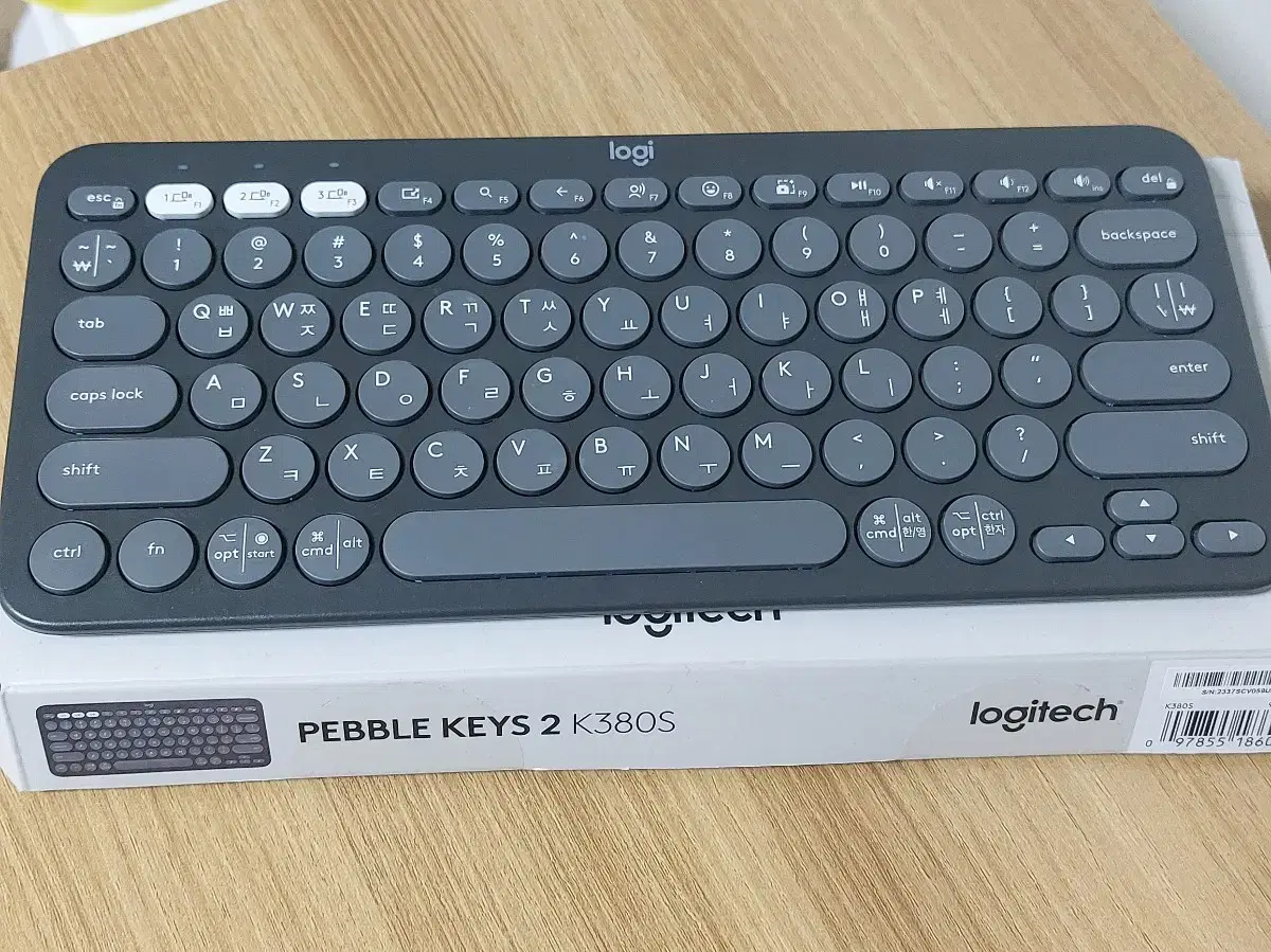 로지텍 K380S 무선키보드