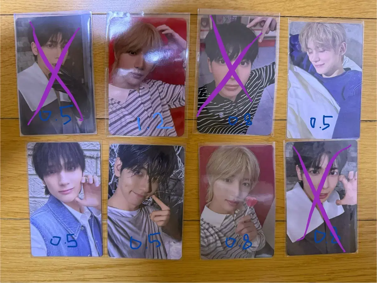 TXT txt photocard sell wts Yeonjun SoobinBeomgyu TaehyunHueningkai