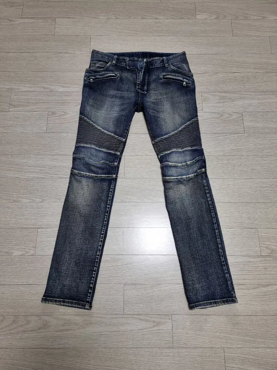 (32)Bonded Men's Biker Jin Jeans