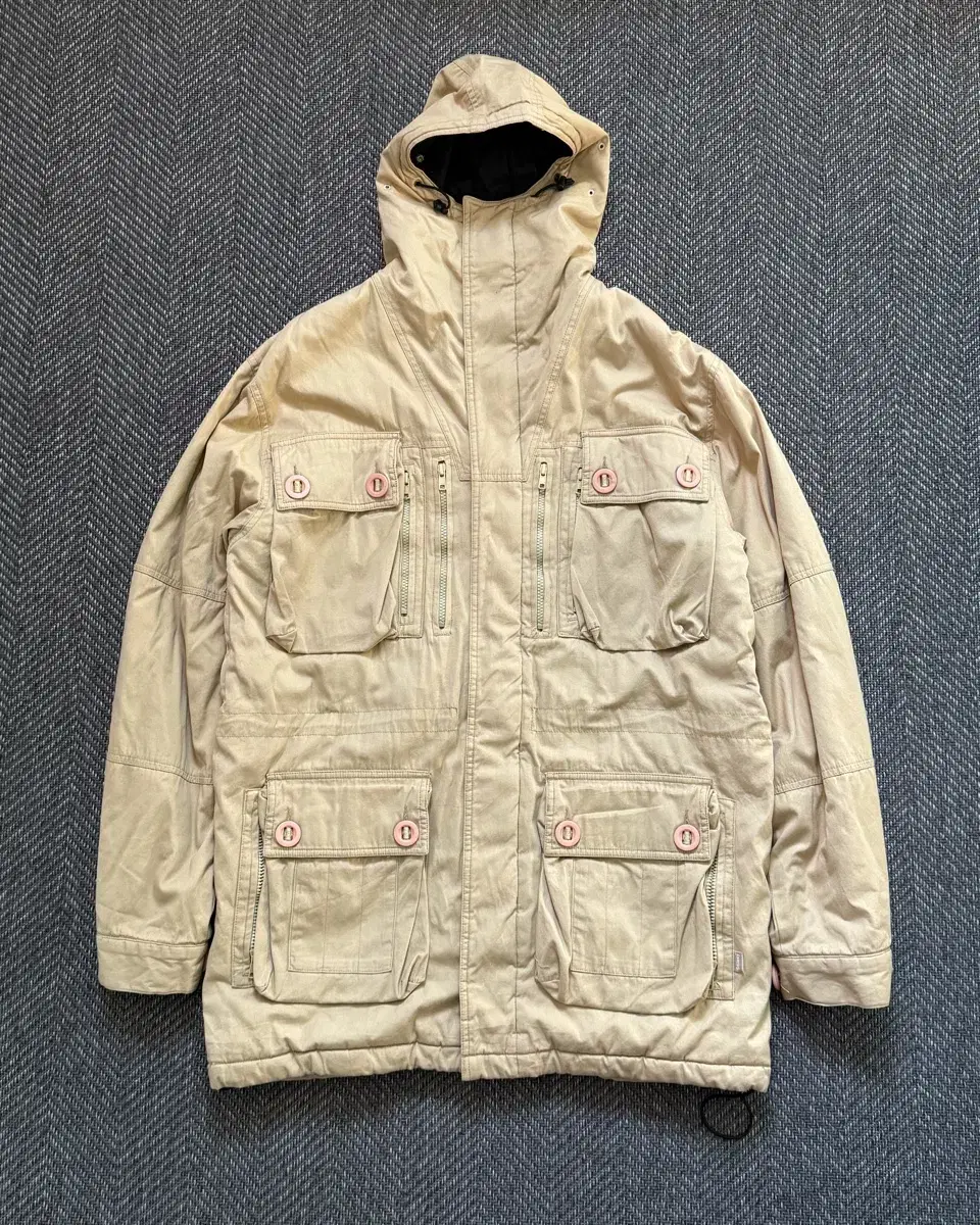 90s Old Stussy Gear Thermolite Utility Jacket (105-110)