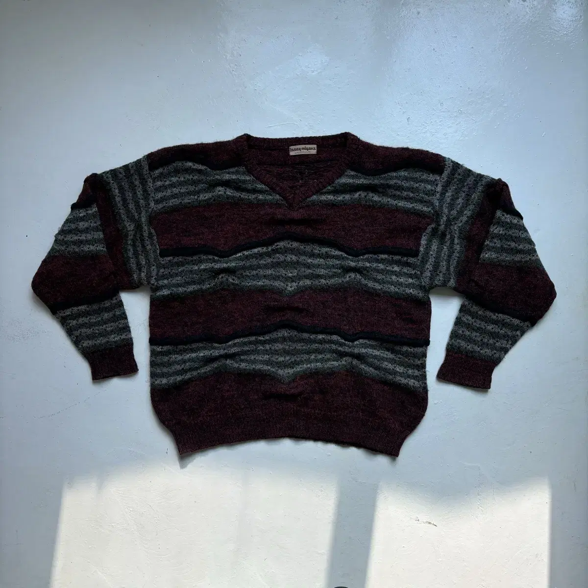 90s Issey Miyake Vintage Wool Sweater L