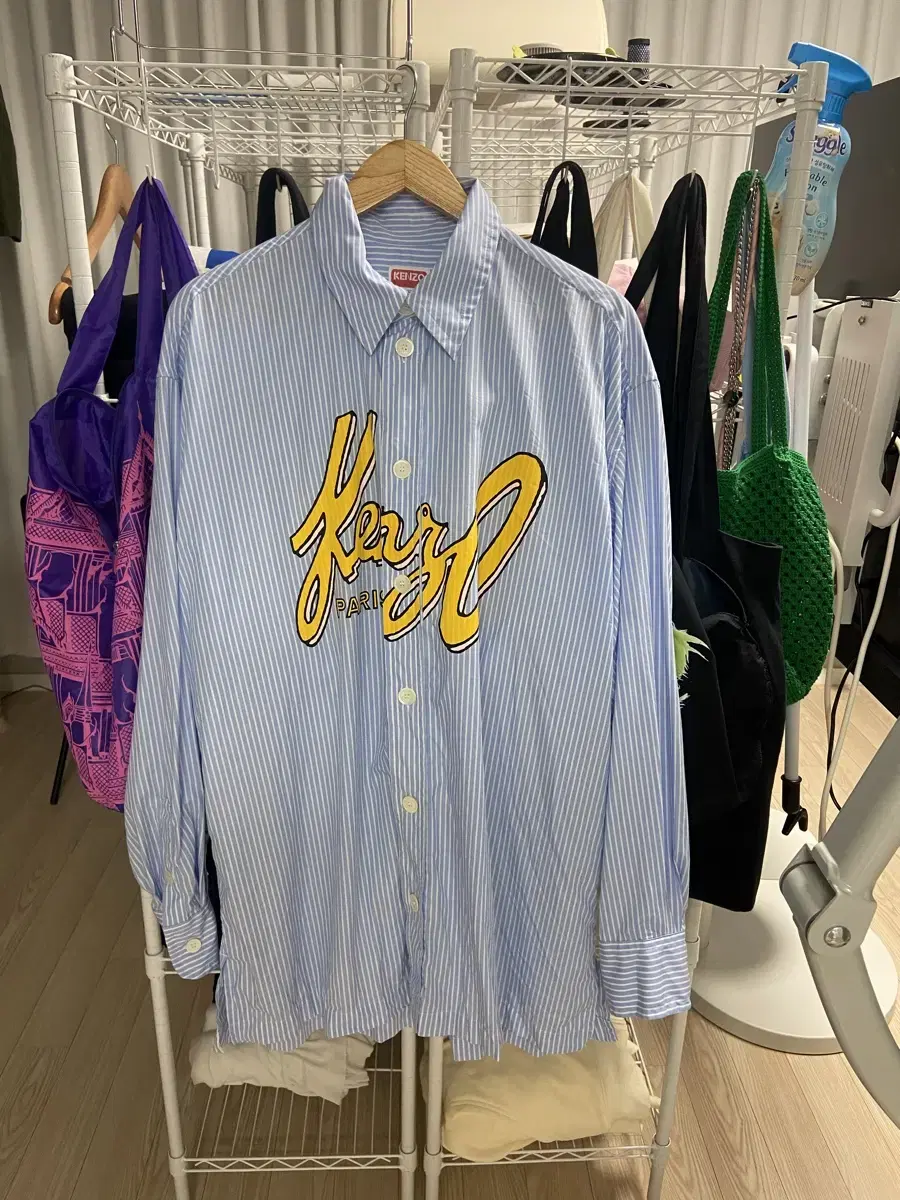 Genzo striped shirt size M