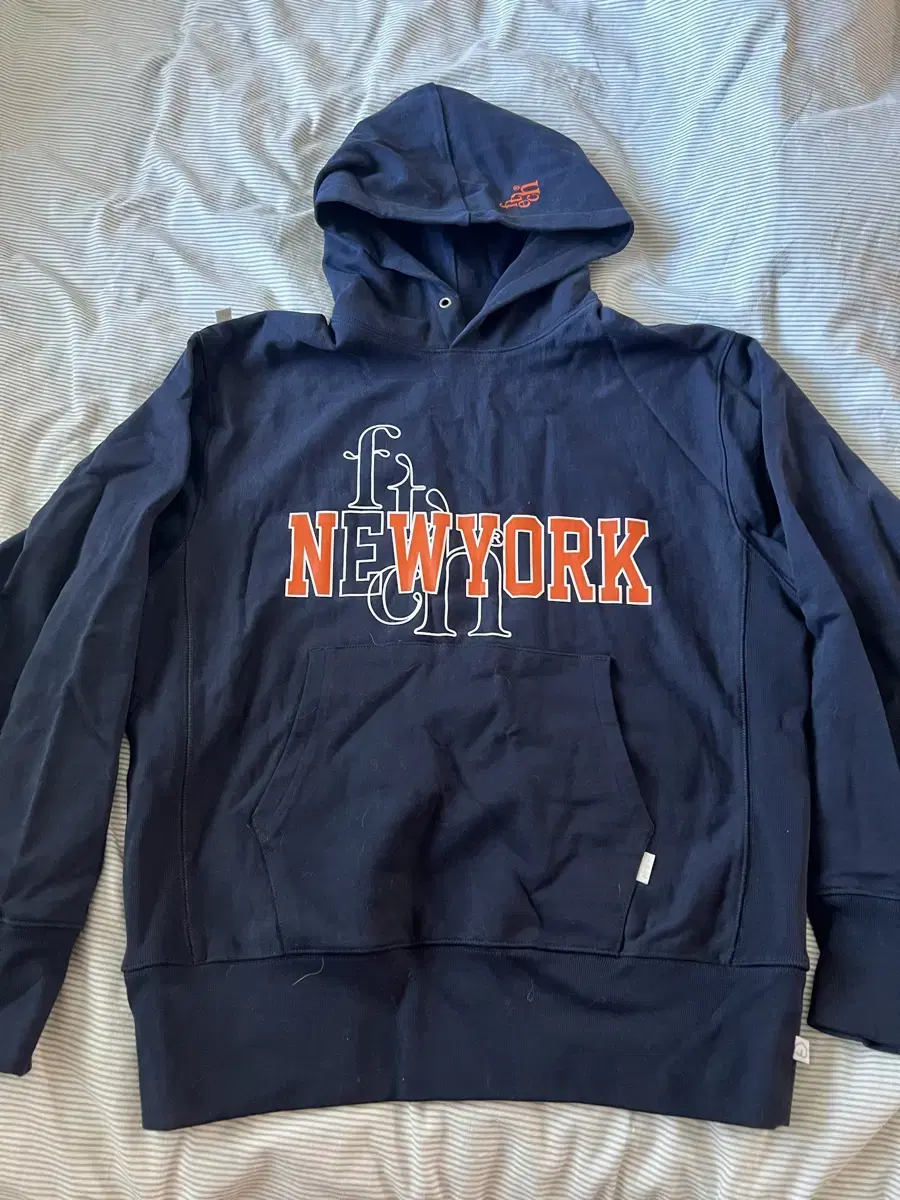 Fetch Fetch New York Hooded Navy (size s/90)