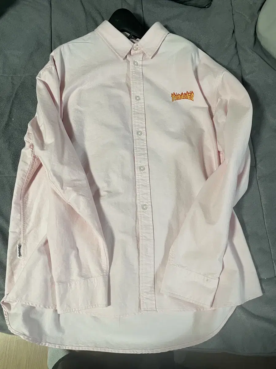 Thrasher Shirt Pink L