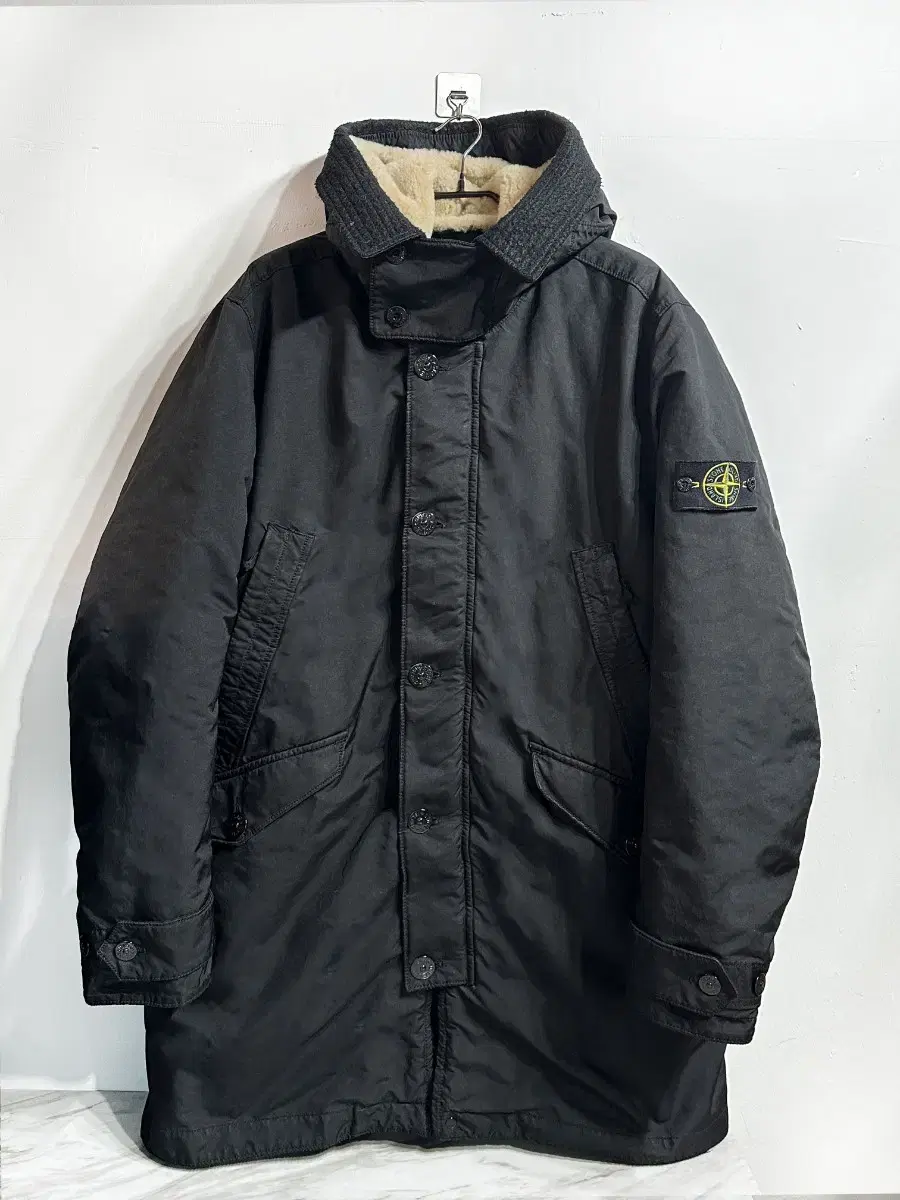 Stone Island Fleece Hooded Padding XXL