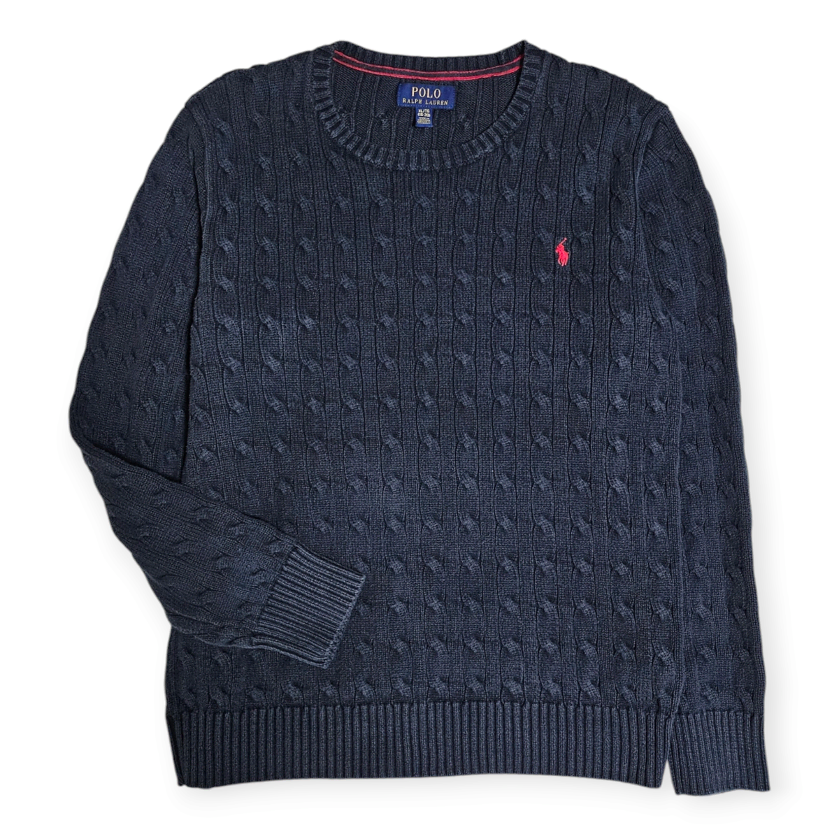 Polo Ralph Lauren Embroidered Knit Navy