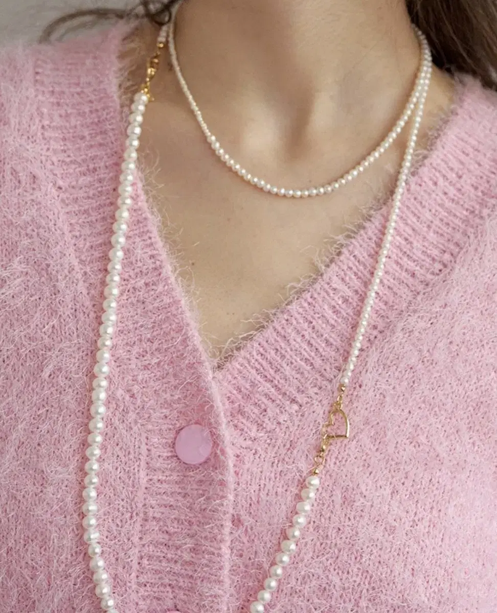 Morejude Long Pearl Necklace