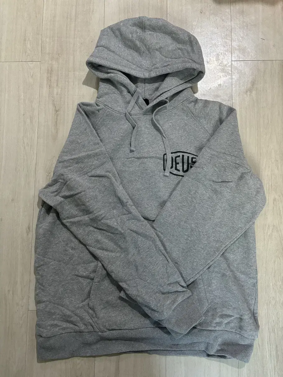 Deus Tokyo Hoodie Gray Horse XL