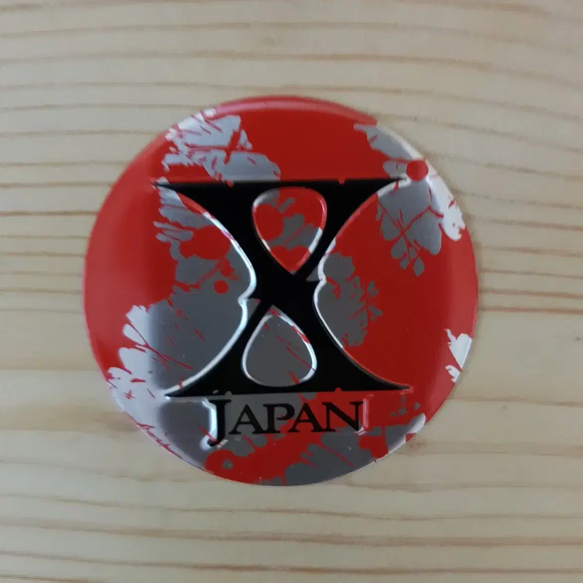 엑스재팬 금속스티커 B X-JAPAN