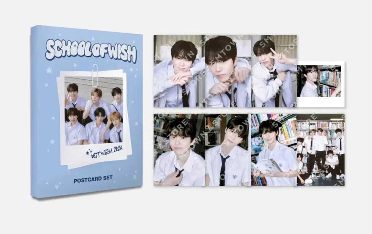 NCT School of Wish postcard set jaehee