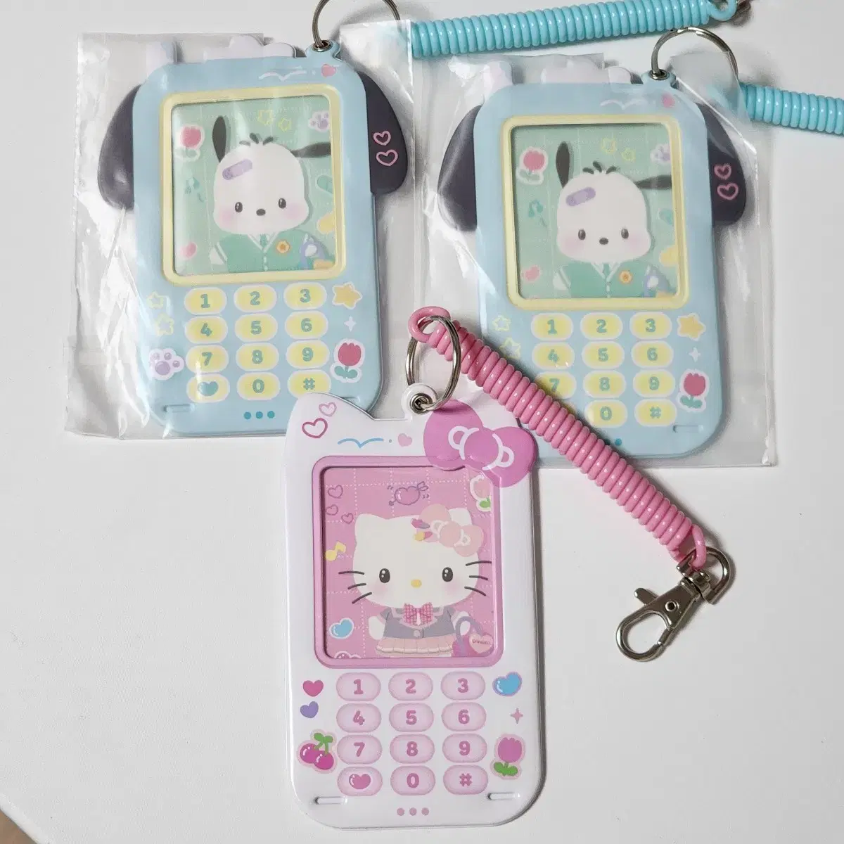 Sanrio Don Quixote Kirameki photocard holder Y2K School Series Hello Kitty Pochaco