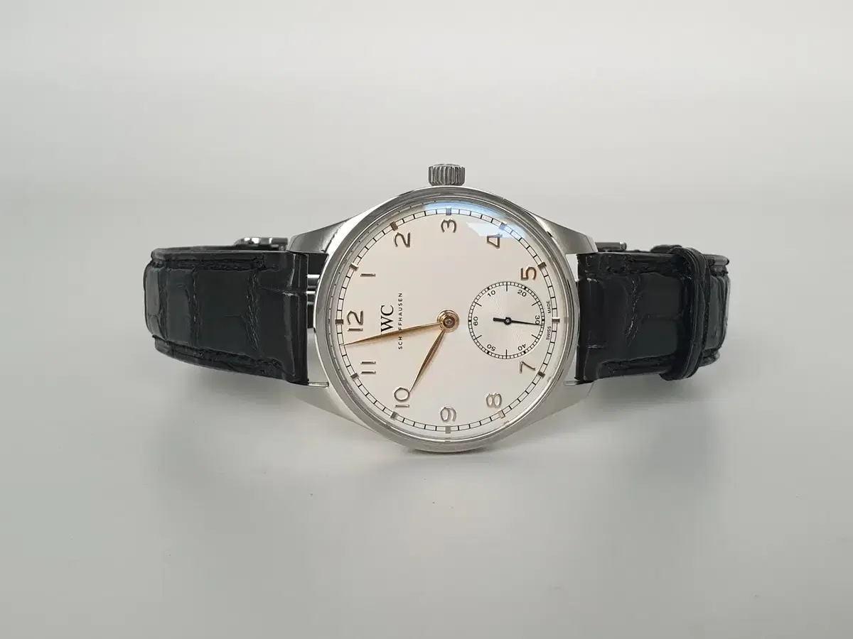 IWC 포르투기저 스몰세컨 미듐뚜기 IW358303 남성시계 40MM