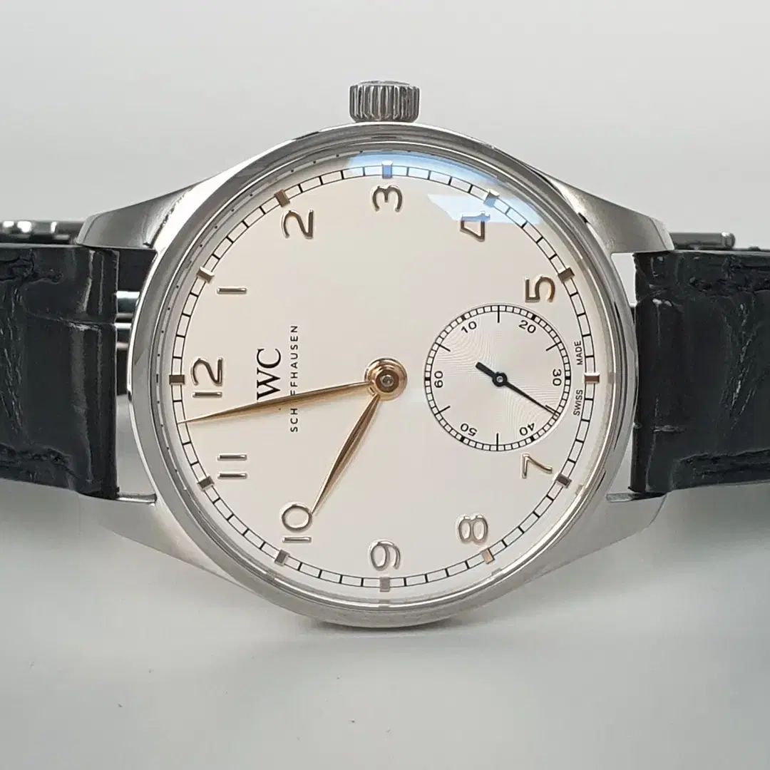 IWC 포르투기저 스몰세컨 미듐뚜기 IW358303 남성시계 40MM