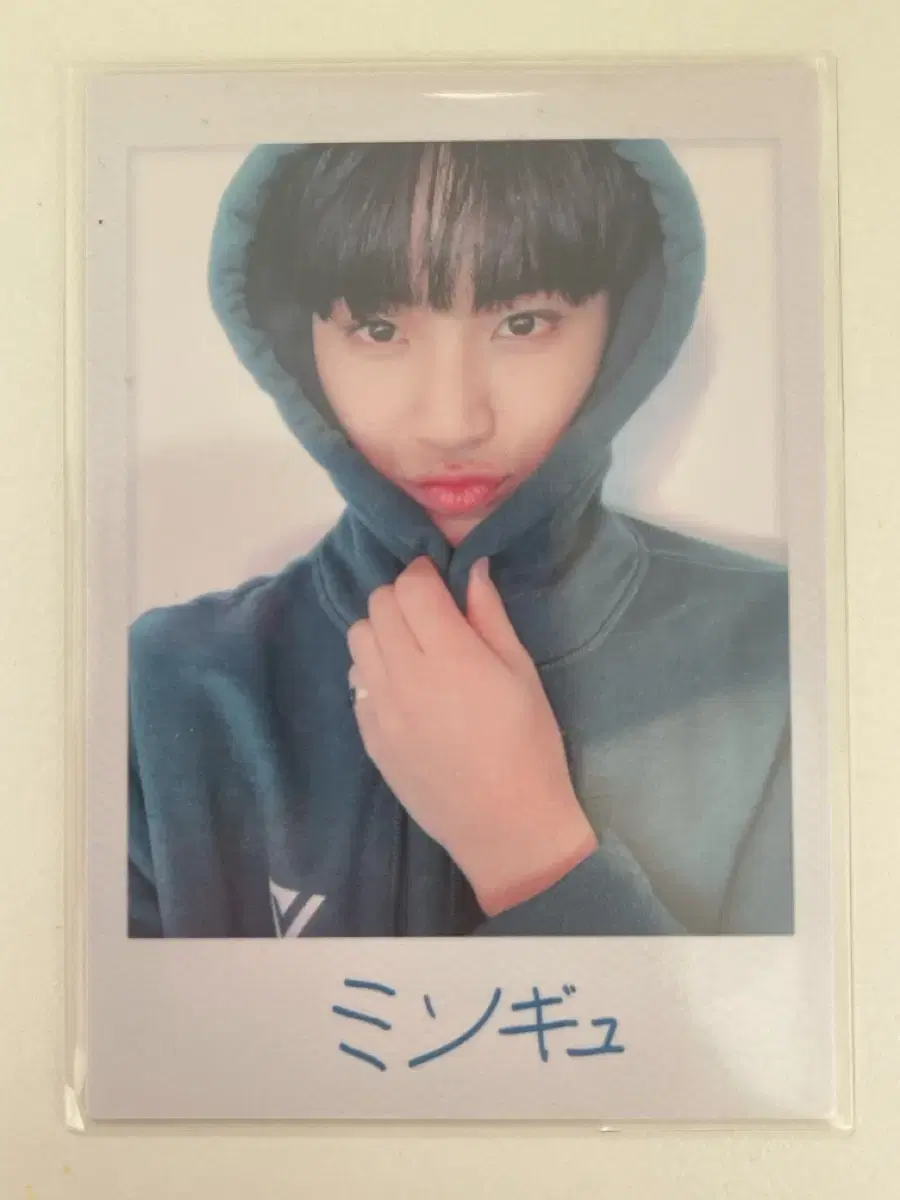 Seventeen mingyu 96th Japan Concert photocard WTS