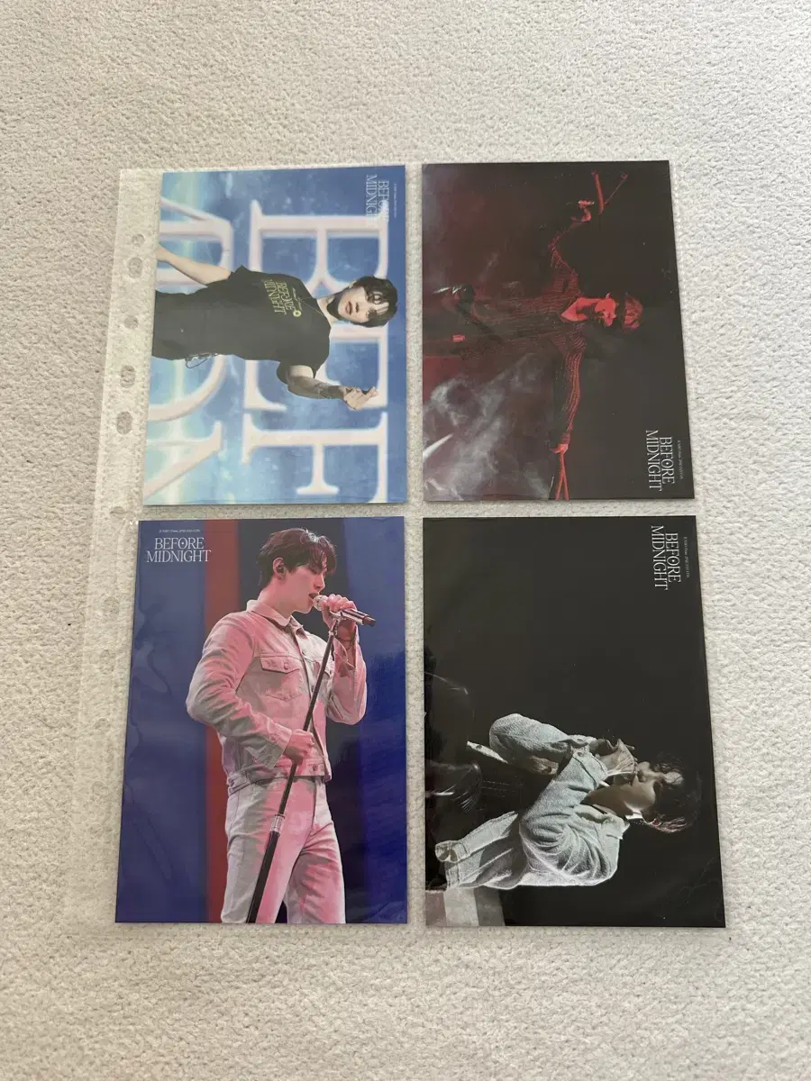 Lee Junho Photo Card Live Photo 4 types junho Official goods in bulk