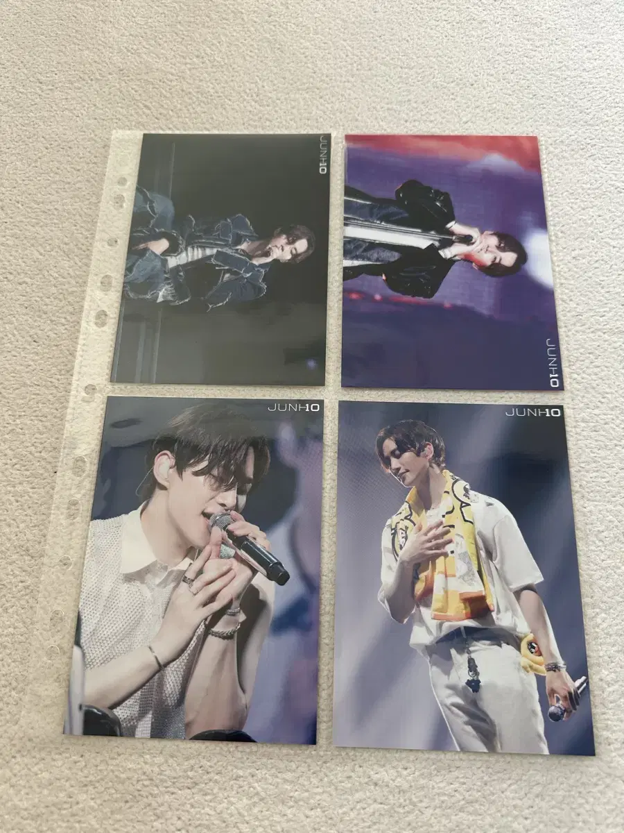 Lee Junho Live Photo 4 Japanese Goods 10th Anniversary Concert junho Photo Card