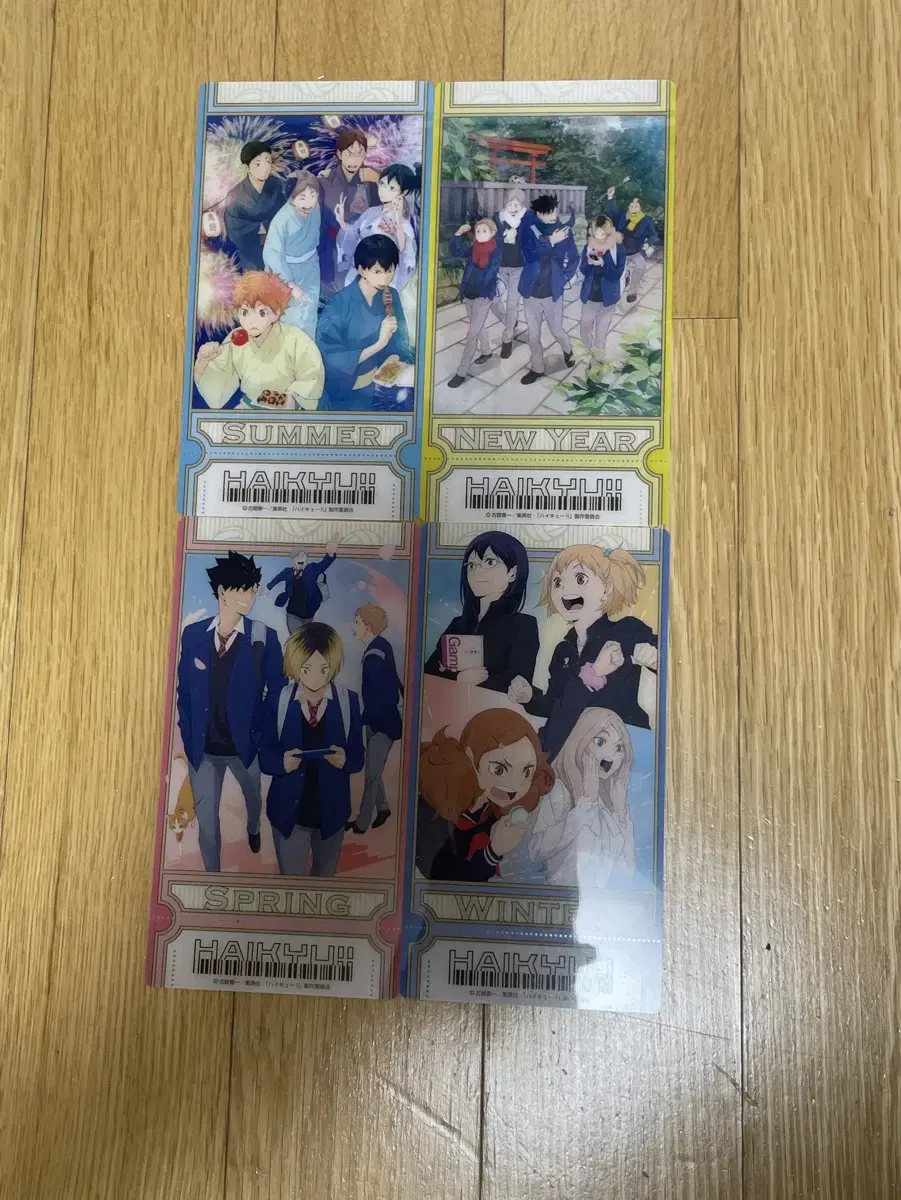 Haikyuu Visual Tickets