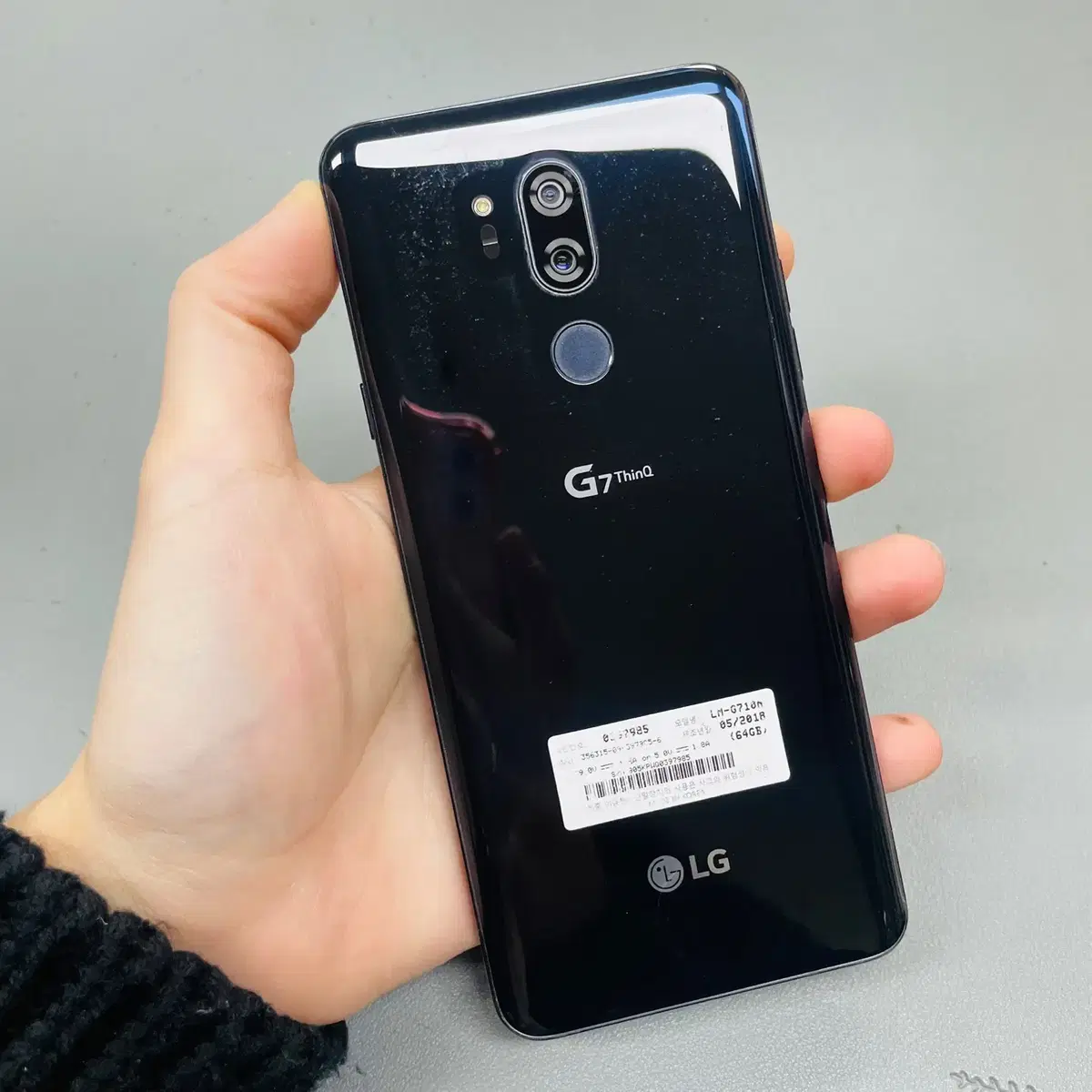 LG G7 블랙 64G U+ 공기계 저렴하게판매합니다