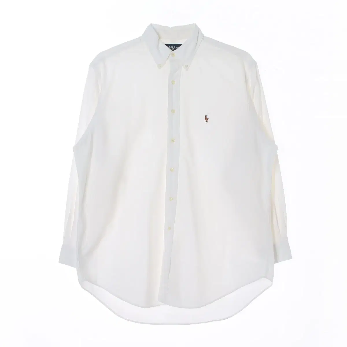 (Genuine)[XL]Polo Ralph Lauren White Yarmouth Cotton Shirt