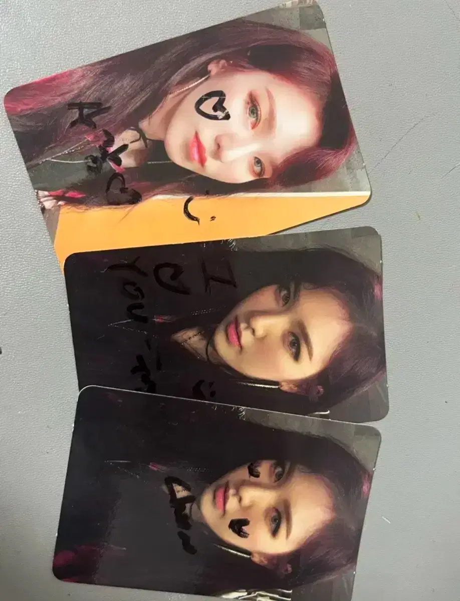 Badboy 2017 wendy handwritten sign photocard