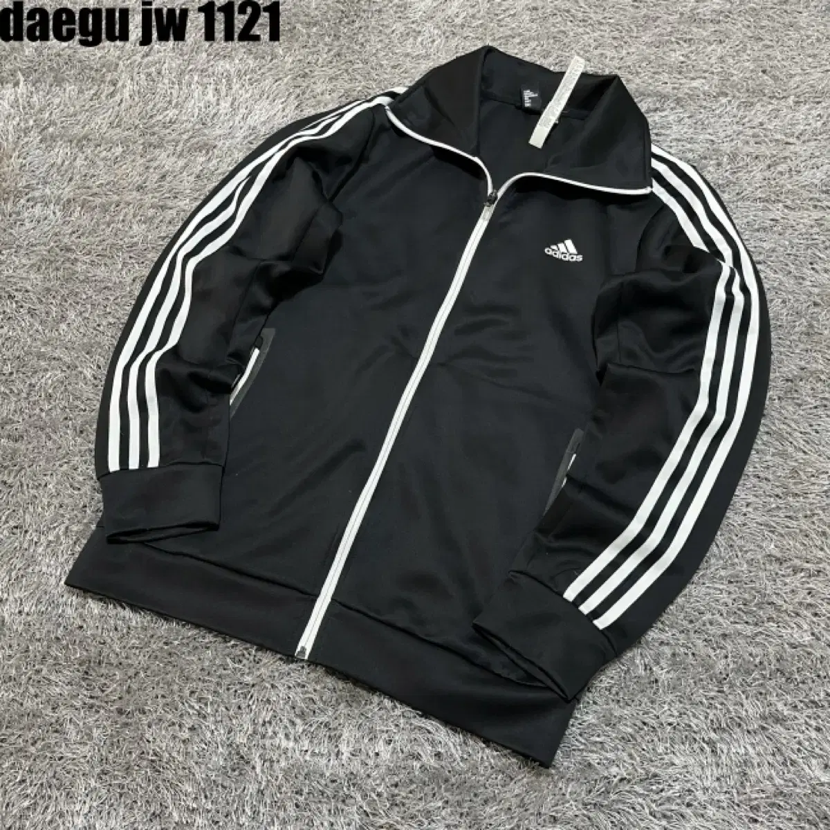 100% Adidas training top with zip-up jacket