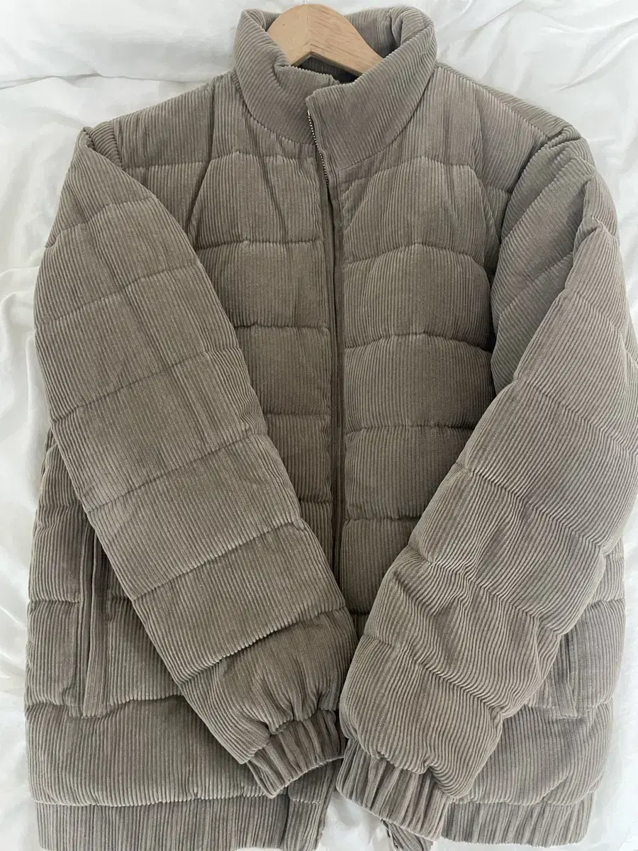 Xylium corduroy down jacket brown M