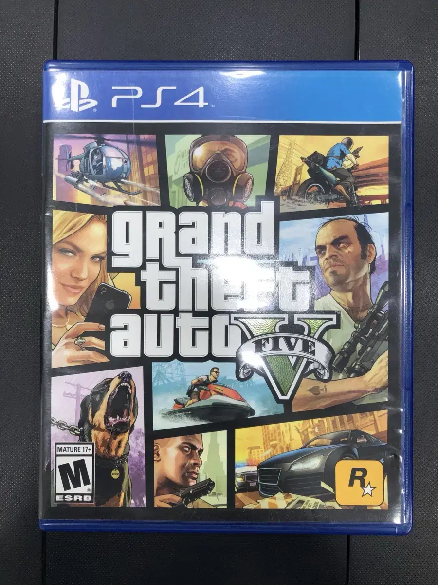 플스4 cd Gta5 북미판 한글지원