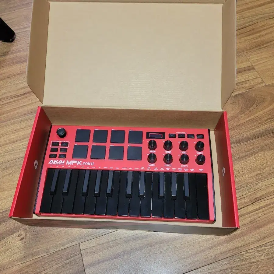 아카이 미니 3 레드 akai mpk mini 3 red