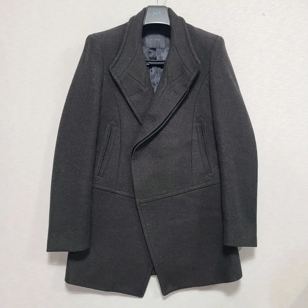 Time Khaki Wool Coat M100 ㅡ1122