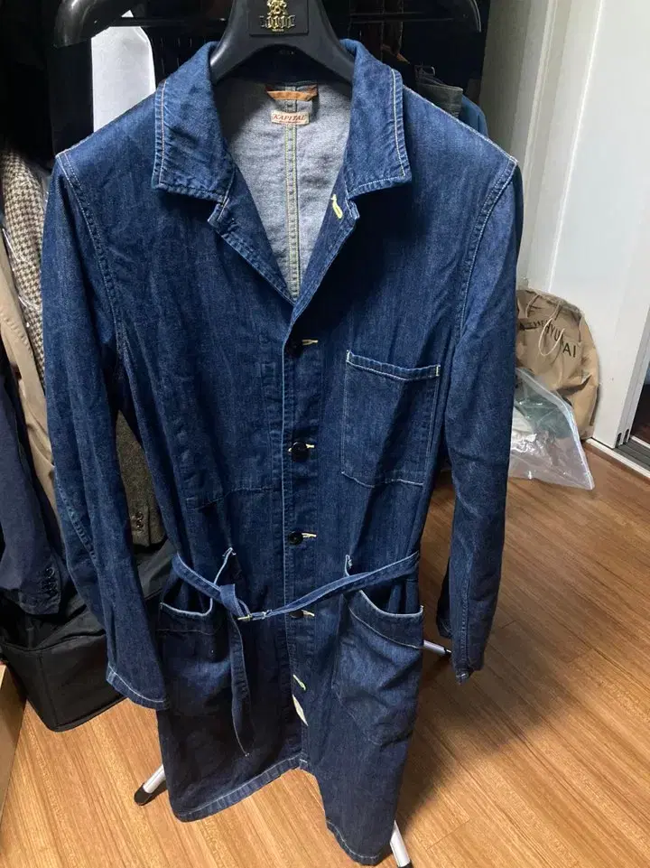 Capital Denim Trench Coat 3 sizes (100) kapital