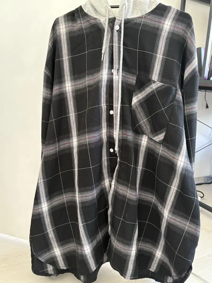 Menswear check shirt