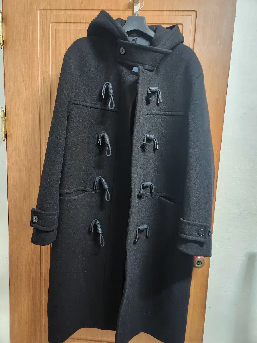 Mamagari Long duffel coat black size 48