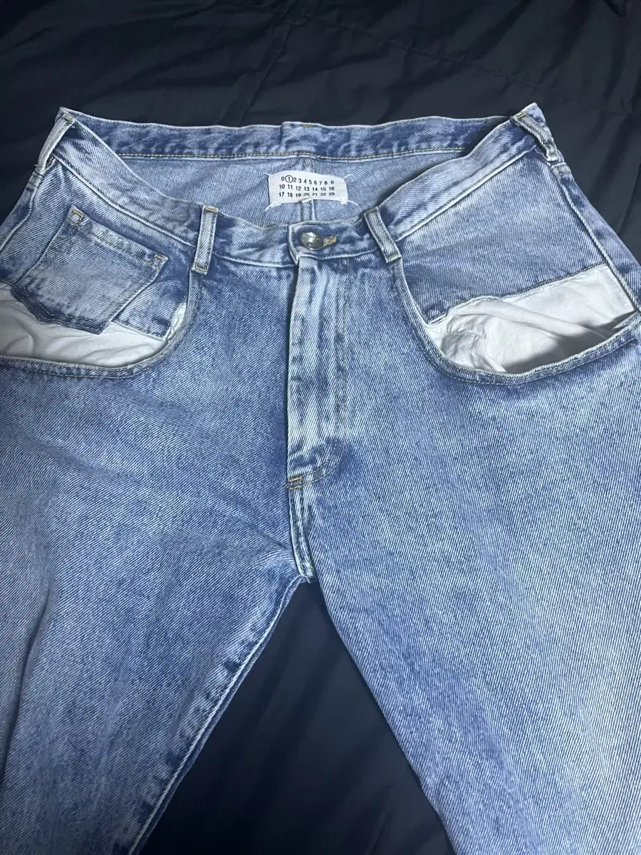 Margiela Contrast Denim 42