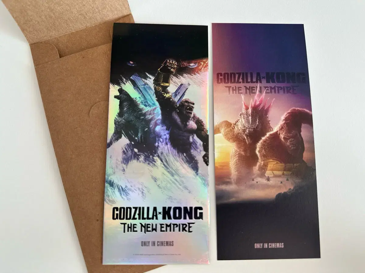 Godzilla X Kong CGV pre-order benefit Tickets