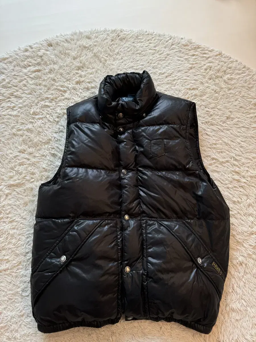 (상태ss) polo duck goose puffer jacket vest100