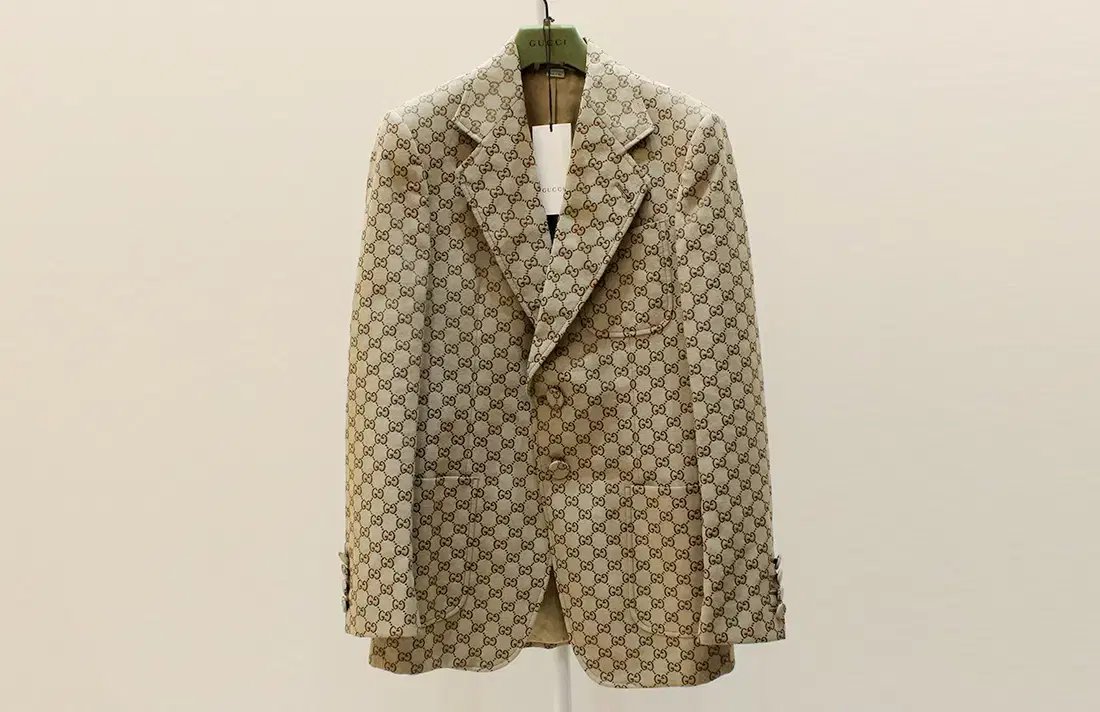 [Used] Gucci GG Jacquard blazer jacket 48 size 563510