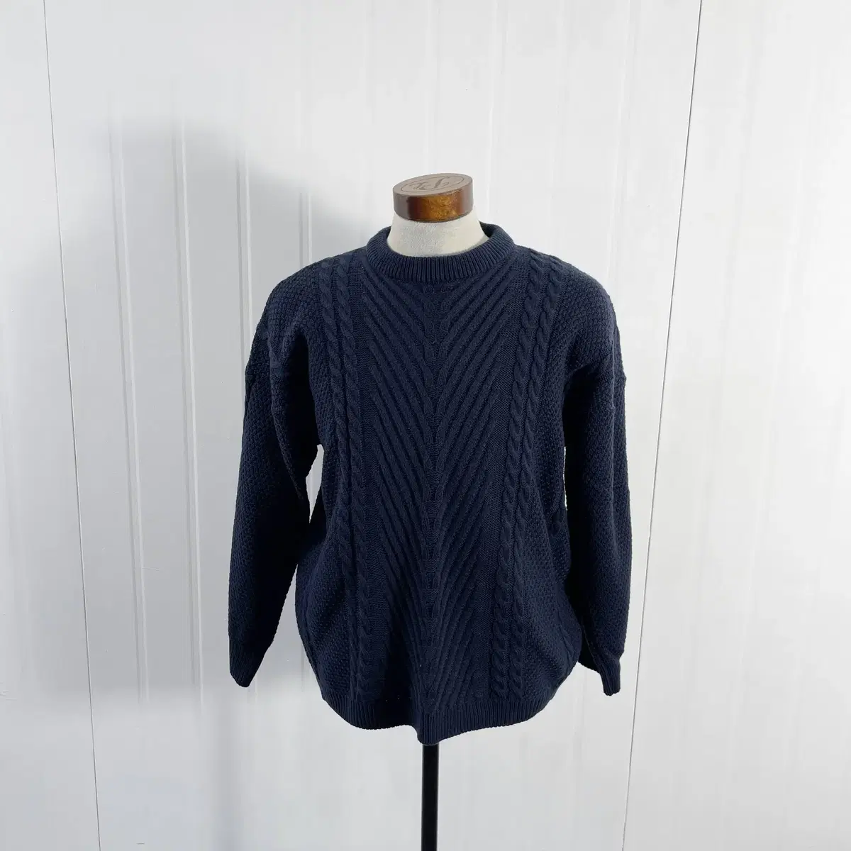 D1 Nokseoul Men's Pretzel Knit Shirt Size 100