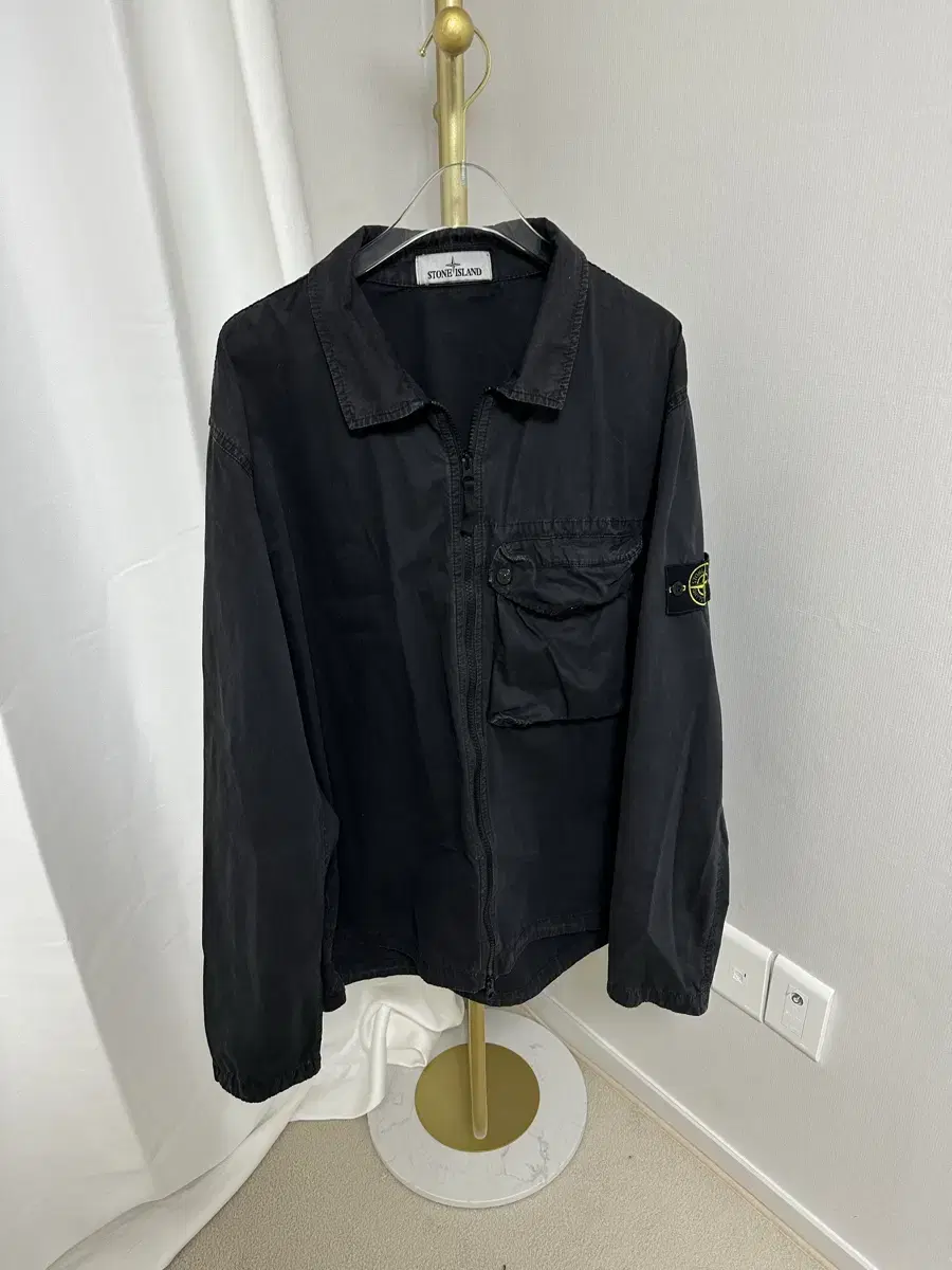 Size XXL / Stone Island Overshirt Jacket Black