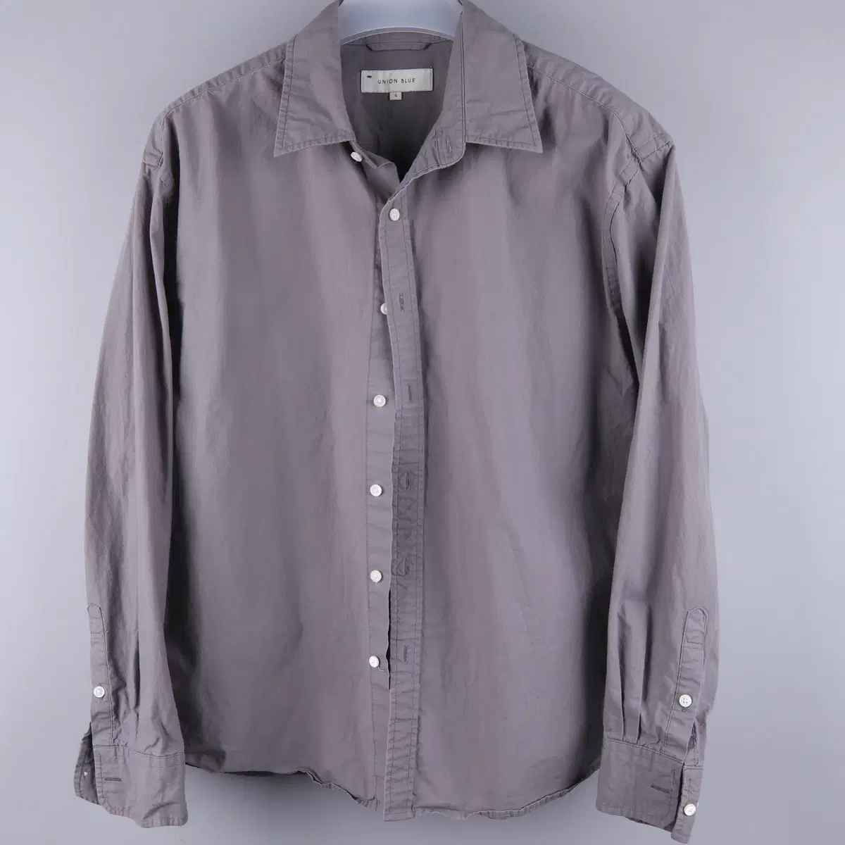 Union Blue Laundry Shirt Gray (S)