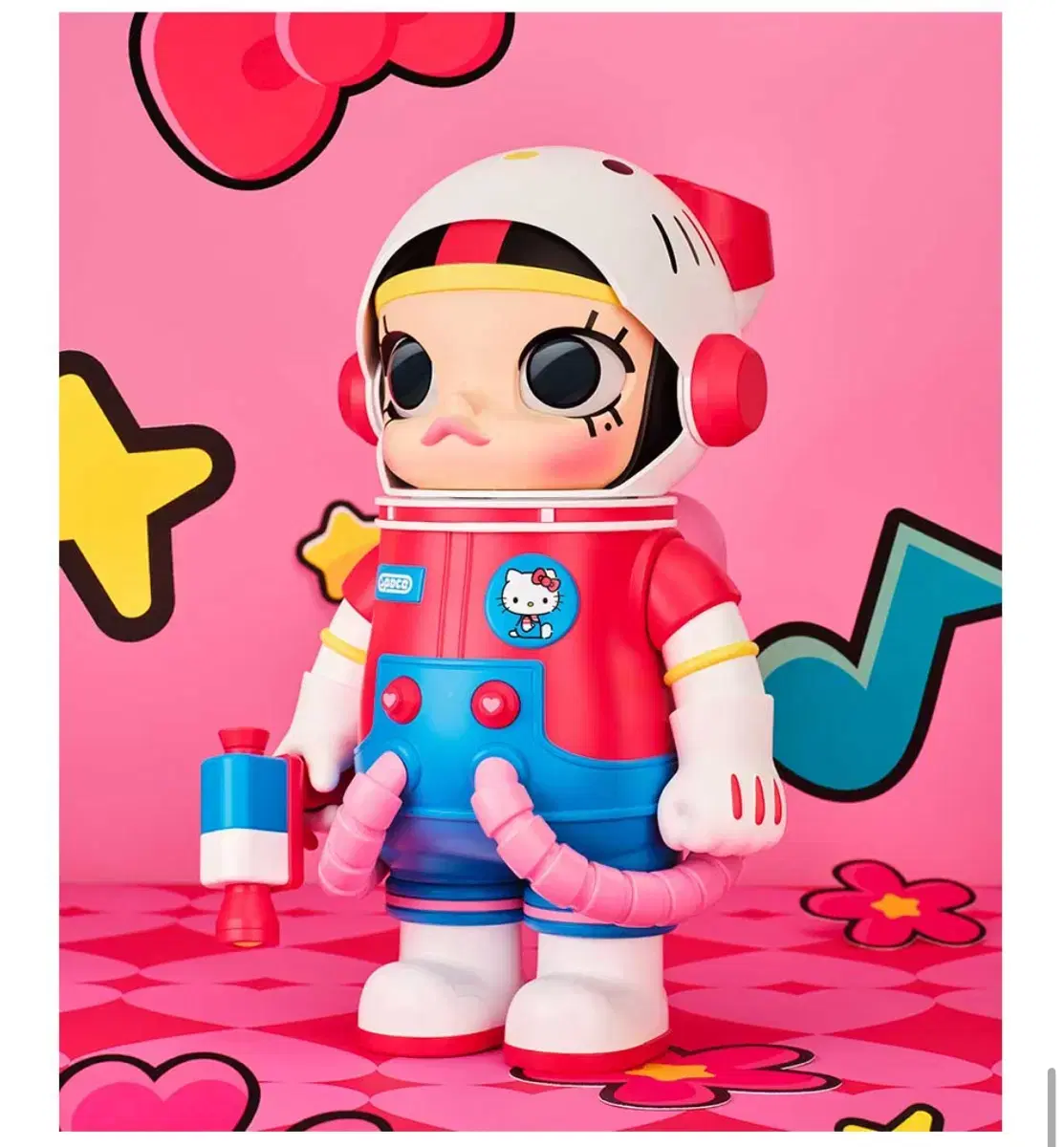 [popmart] Sanrio SpaceMolly 400% kit sold.