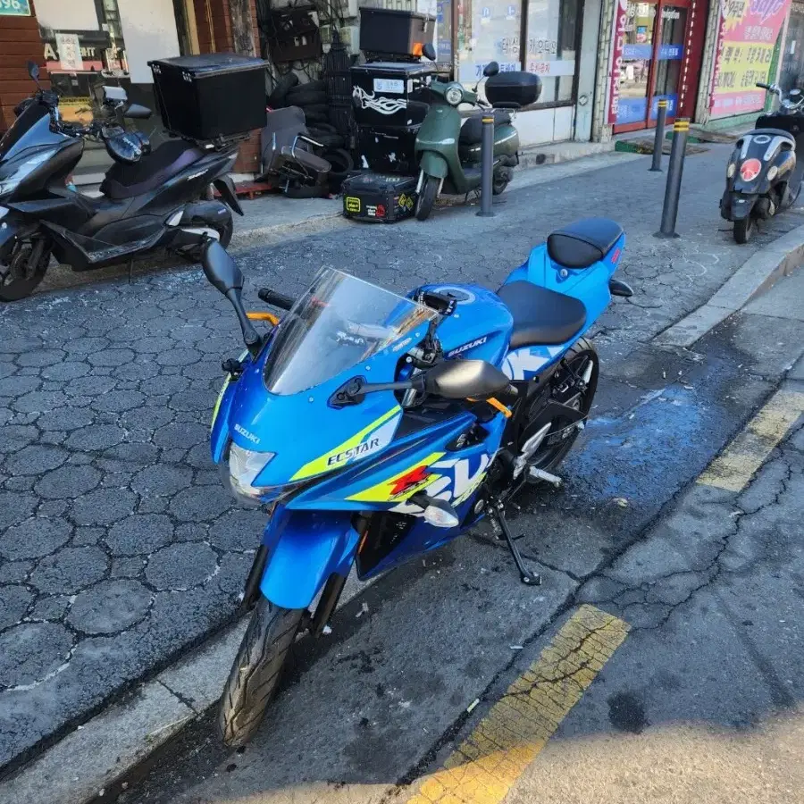 2023 gsx-r125 신차보증가능 신차급