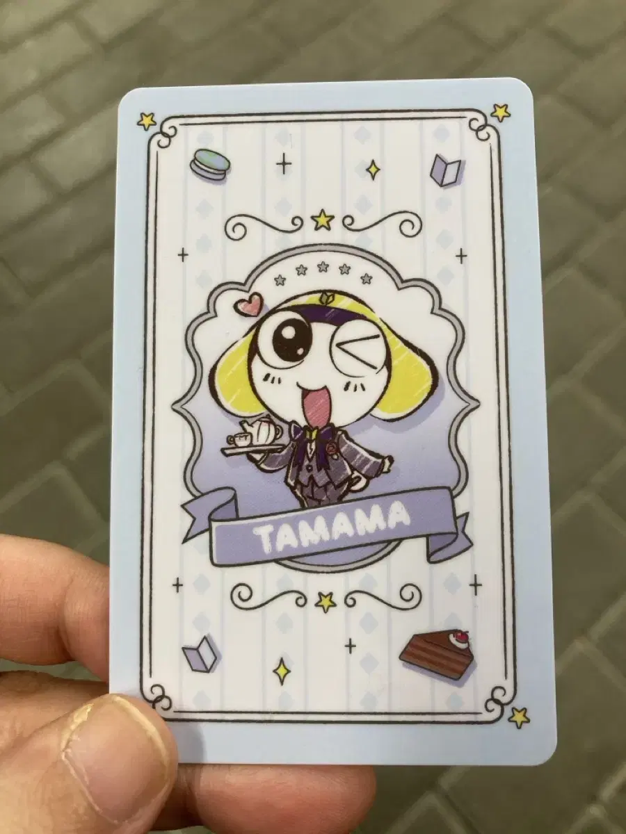 Keroro Butler Cafe Tamama Photo Card