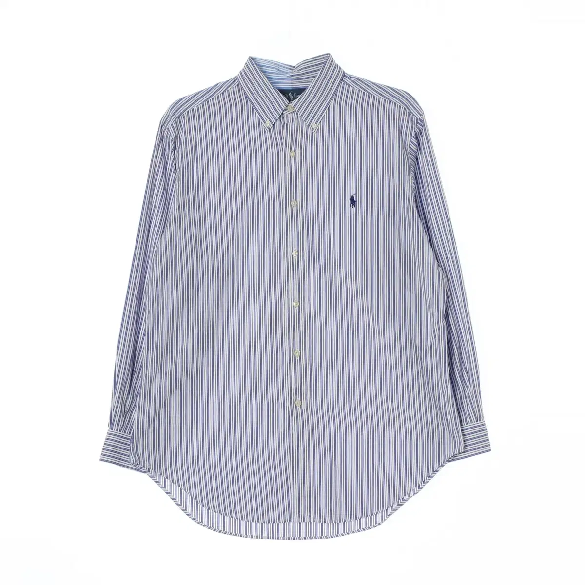 (Genuine)[XS]Polo Ralph Lauren Classic Fit bloo Striped Shirt