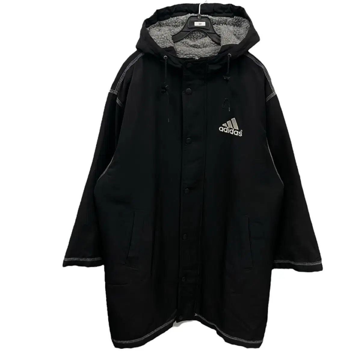 Adidas Fleece Lined Hooded Long JacketXL