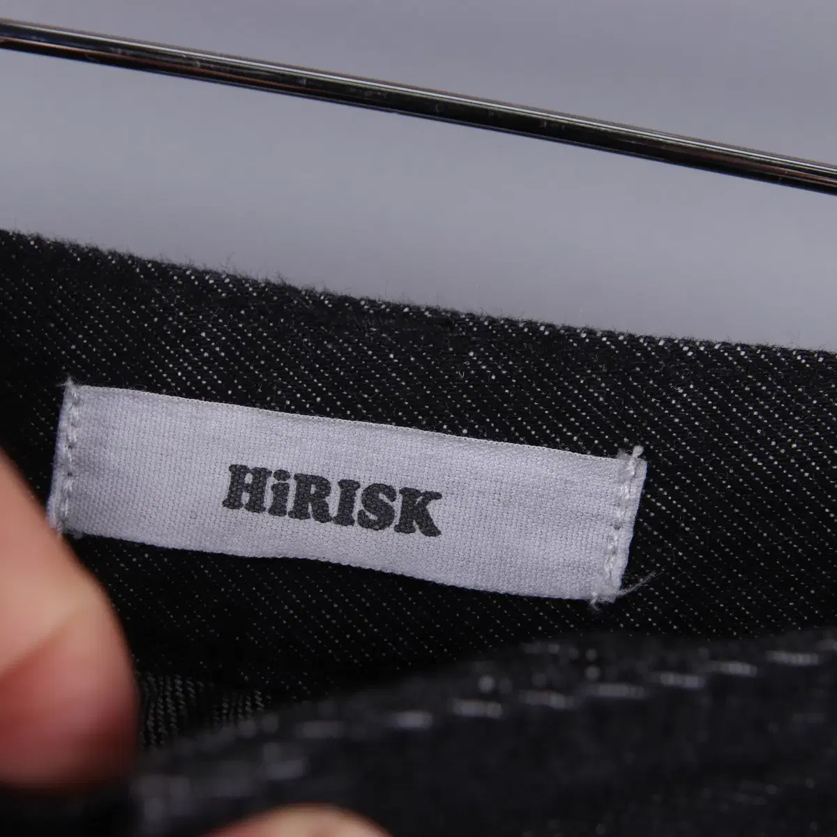 (여성) HIRISK 데님 카고 팬츠 (XS)