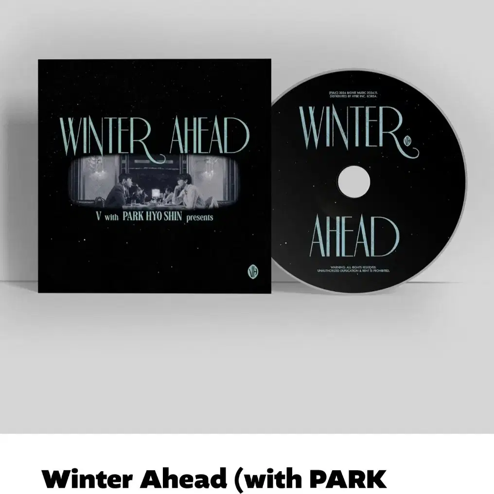 BTS V 뷔 Winter Ahead (with 박효신) - CD 2장