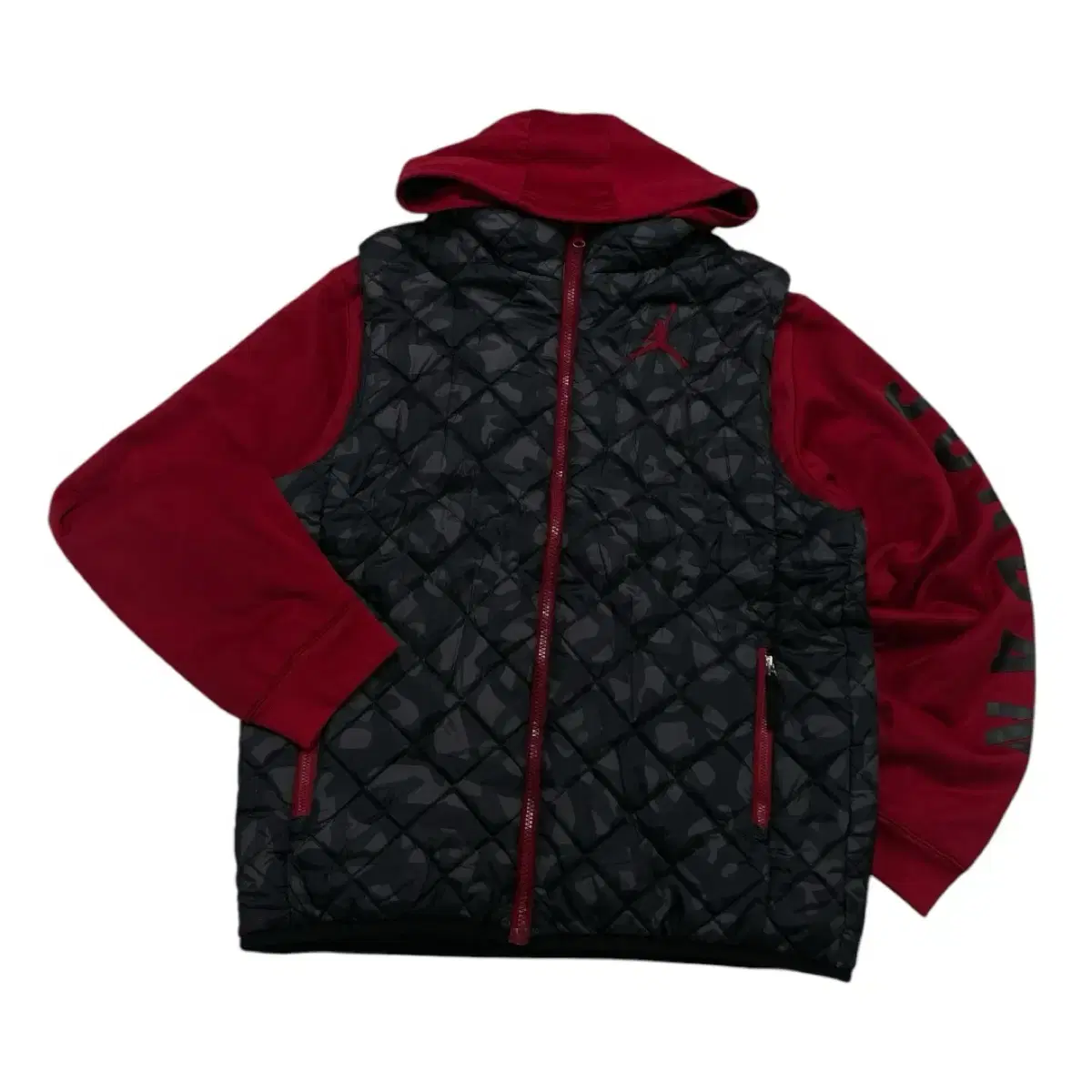 Nike Jordan Hooded Quilted JacketS-M