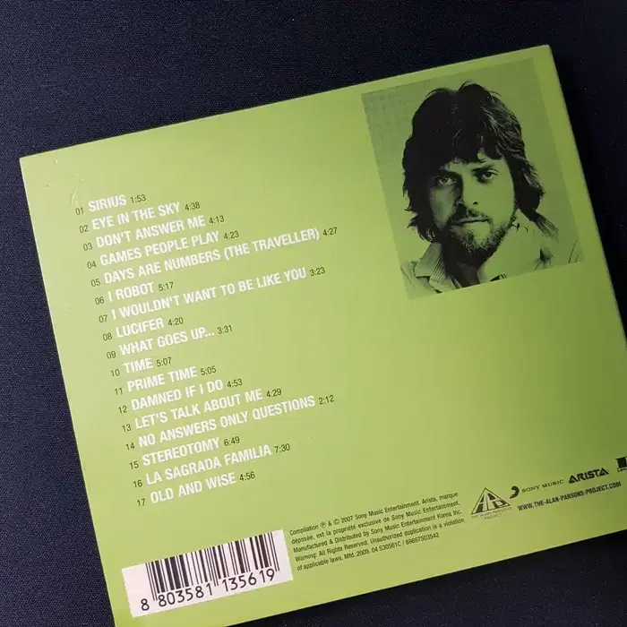 Very Best Of The Alan Parsons Project 씨디