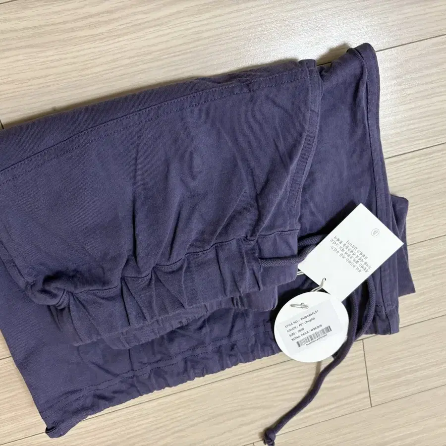 부디무드라 horizon wide pants purple s